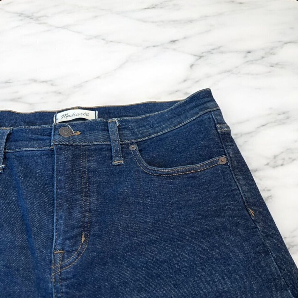 Madewell 9" Mid-Rise Skinny Jeans in Orland Wash Size 31Tencel Denim Edition - Picture 9 of 12